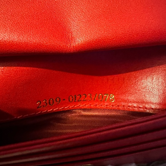 Fendi Leopard/Red Leather Round Wallet SEXY RARE with COA - Picture 11 of 11